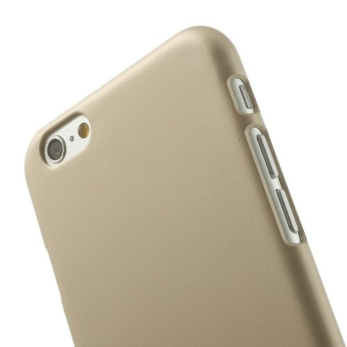 rubber coating hardcase iphone 6 s champagne