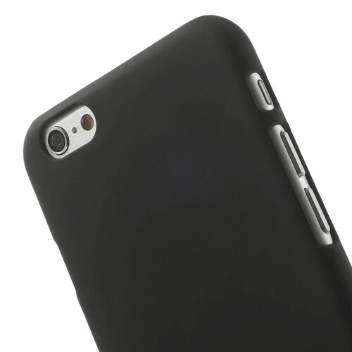 rubber coating hardcase iphone 6 s zwart