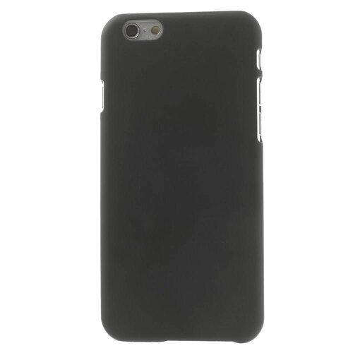 rubber coating hardcase iphone 6 s zwart