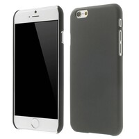 Rubber Coating Hardcase iPhone 6(s) - Donkergrijs