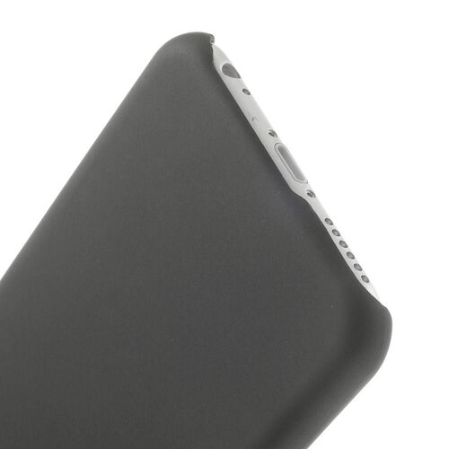 rubber coating hardcase iphone 6 s donkergrijs