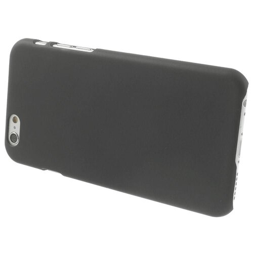 rubber coating hardcase iphone 6 s donkergrijs