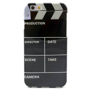 TPU Softcase iPhone 6(s) - Clapperboard TPU Softcase iPhone 6(s) - Clapperboard