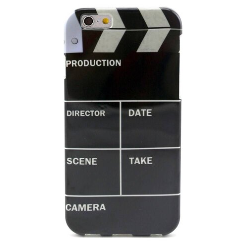 TPU Softcase iPhone 6(s) - Clapperboard TPU Softcase iPhone 6(s) - Clapperboard