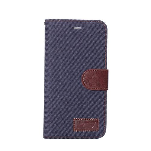TVC spijkerstof wallet iphone 6 s plus donkerblauw