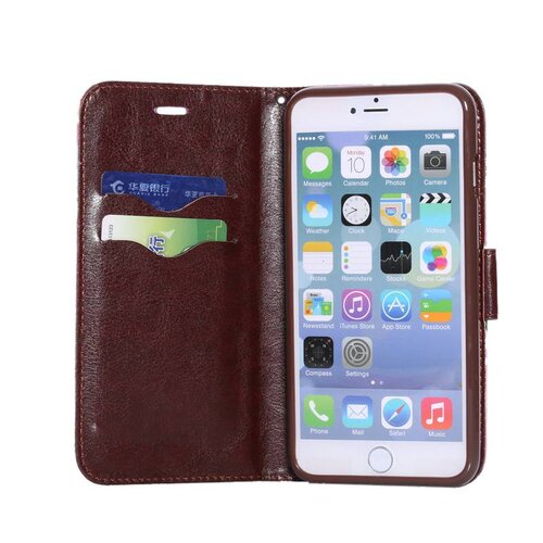 TVC spijkerstof wallet iphone 6 s plus donkerblauw