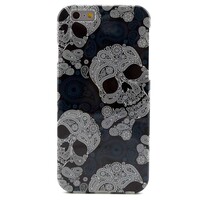 TPU Softcase iPhone 6(s) - Doodshoofden