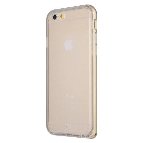 aluminium bumper plus tpu cover voor iphone 6 4 7 inch goud