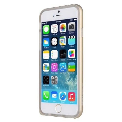 aluminium bumper plus tpu cover voor iphone 6 4 7 inch goud