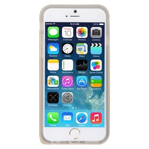 aluminium bumper plus tpu cover voor iphone 6 4 7 inch goud