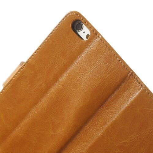 Crazy Horse crazy horse pu leren wallet iphone 6 s plus bruin Crazy Horse crazy horse pu leren wallet iphone 6 s plus bruin