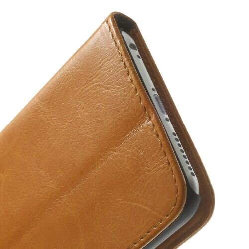 Crazy Horse crazy horse pu leren wallet iphone 6 s plus bruin Crazy Horse crazy horse pu leren wallet iphone 6 s plus bruin