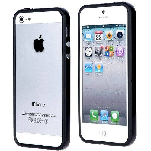 iphone 5 5s bumper zwart iphone 5 5s bumper zwart