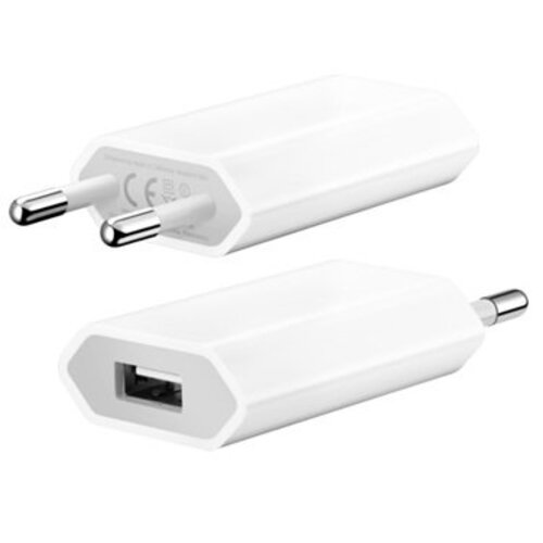 Apple apple origineel 220v 1 0a usb wall charger wit Apple apple origineel 220v 1 0a usb wall charger wit