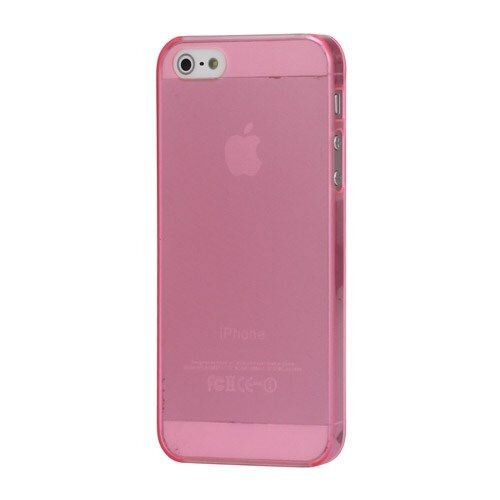 iPhone 5/5S Hoesje 0,5mm Dun Roze