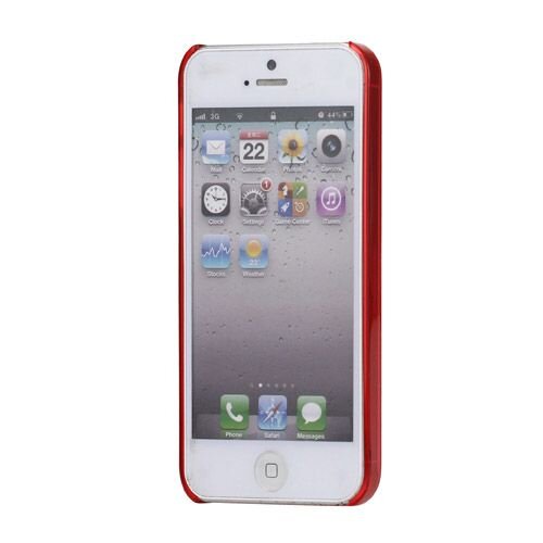 iphone 5 5s hoesje 05mm dun rood