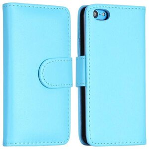 iPhone 5C Wallet Case Blauw iPhone 5C Wallet Case Blauw