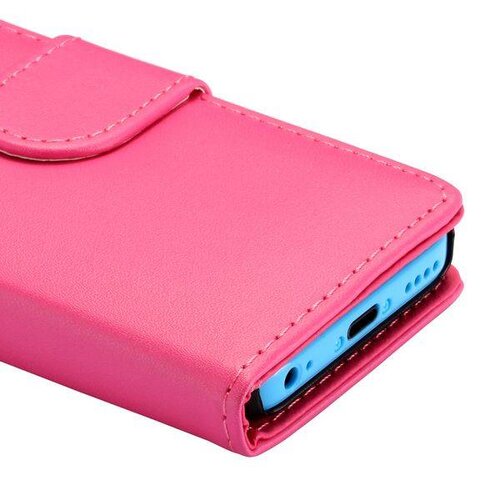 pu leren basic flipcase iphone 5c roze pu leren basic flipcase iphone 5c roze