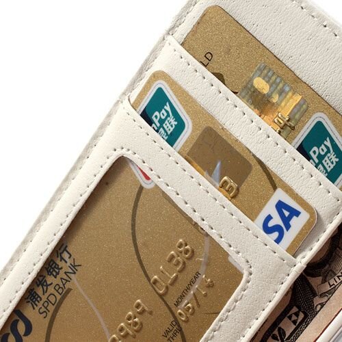 iphone 5c wallet stand case leder wit iphone 5c wallet stand case leder wit