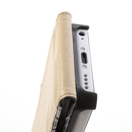 pu leren flipcase iphone 5c witte bloemen pu leren flipcase iphone 5c witte bloemen