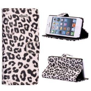 Luipaard iPhone 5C Wallet/Stand case