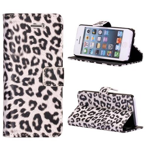 Luipaard iPhone 5C Wallet/Stand case