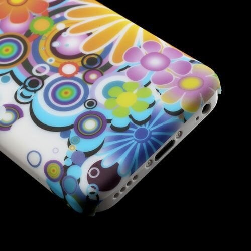 kleurrijke bloemen iphone 5c hardcase