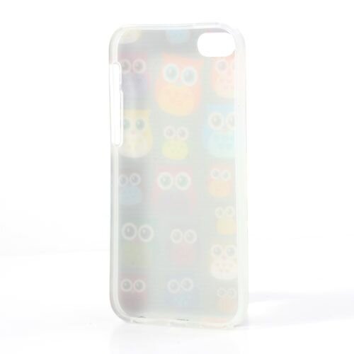 Uilenserie tpu softcase iphone 5c uiltjes donker