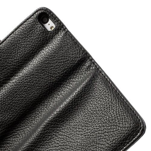 iphone 5c wallet stand case leder zwart iphone 5c wallet stand case leder zwart