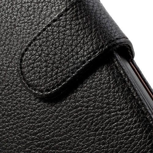 iphone 5c wallet stand case leder zwart iphone 5c wallet stand case leder zwart