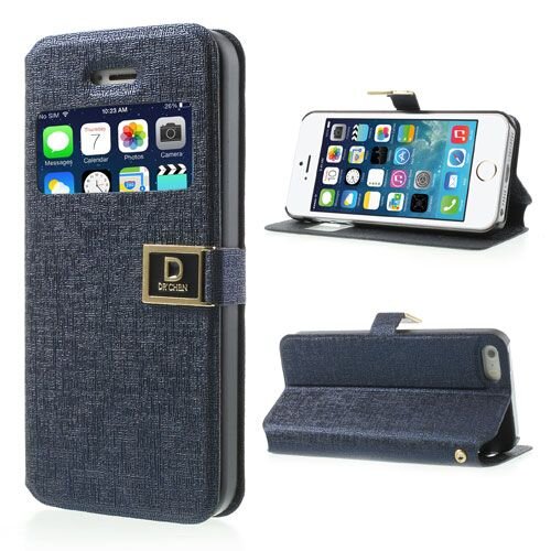 kijkvenster case iphone 5 donker blauw