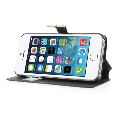 kijkvenster case iphone 5 donker blauw