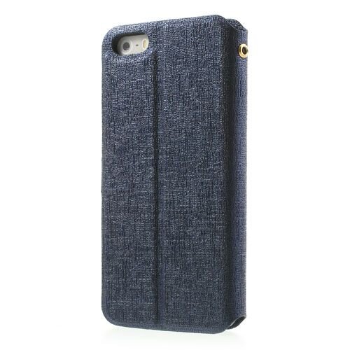 kijkvenster case iphone 5 donker blauw