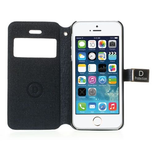 kijkvenster case iphone 5 donker blauw