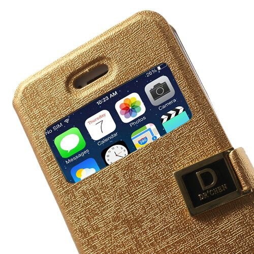 kijkvenster case iphone 5 goud