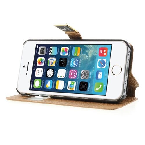 kijkvenster case iphone 5 goud