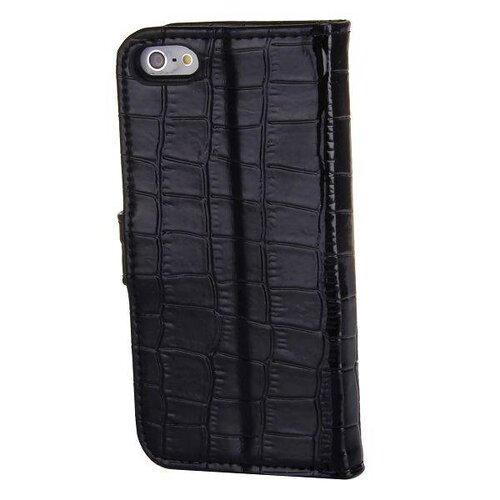krokodille patroon flip stand lederen case iphone 6655038