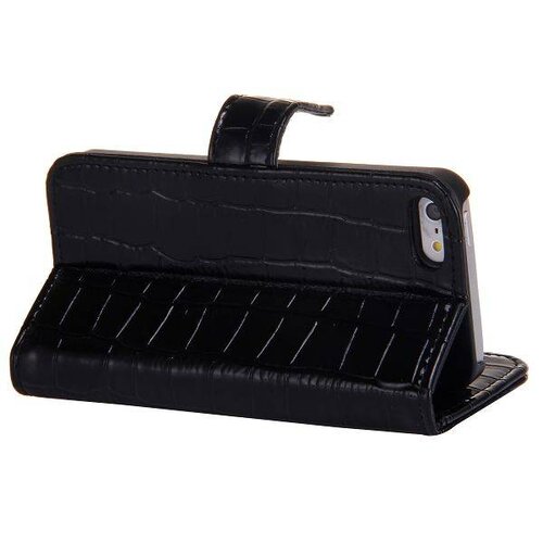 krokodille patroon flip stand lederen case iphone 6655038