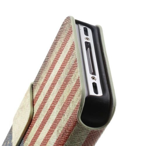 amerikaanse vlag bookcase iphone 4 4s