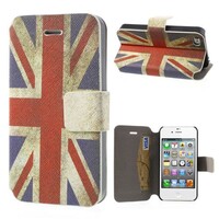 Engelse Vlag Bookcase Iphone 4/4s