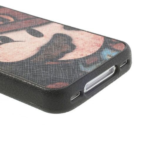 mario cover zwart iphone 4 4s