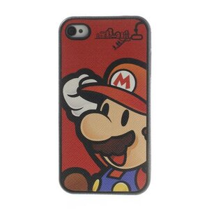 Mario Cover Rood Iphone 4/ 4s Mario Cover Rood Iphone 4/ 4s