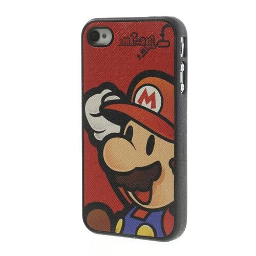 mario cover rood iphone 4 4s