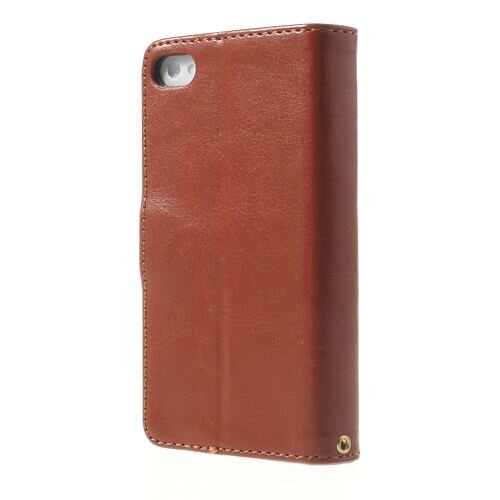 Crazy Horse crazy horse stand lederen kaarthouder bruin voor Crazy Horse crazy horse stand lederen kaarthouder bruin voor