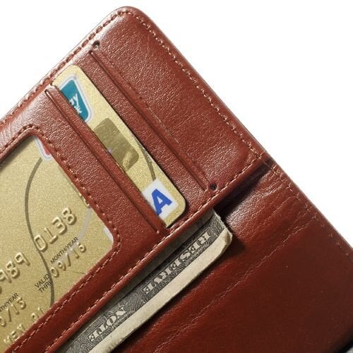 Crazy Horse crazy horse stand lederen kaarthouder bruin voor Crazy Horse crazy horse stand lederen kaarthouder bruin voor