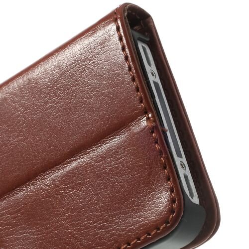 Crazy Horse crazy horse stand lederen kaarthouder bruin voor Crazy Horse crazy horse stand lederen kaarthouder bruin voor