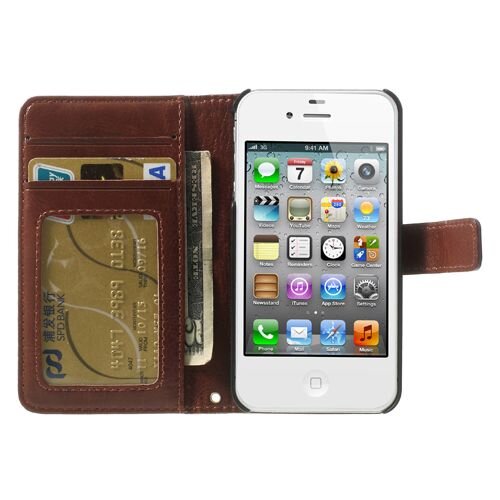 Crazy Horse crazy horse stand lederen kaarthouder coffee voor Crazy Horse crazy horse stand lederen kaarthouder coffee voor