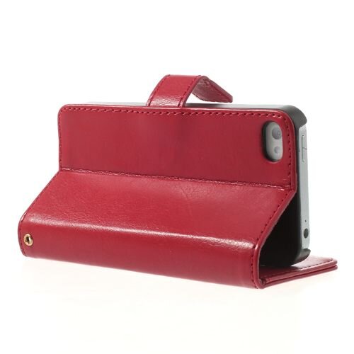 Crazy Horse crazy horse stand lederen kaarthouder rood voor i