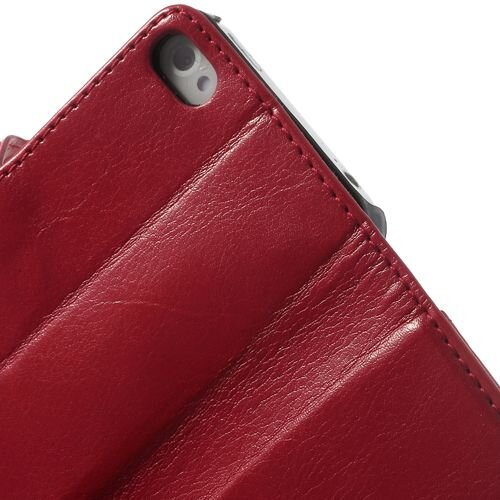 Crazy Horse crazy horse stand lederen kaarthouder rood voor i