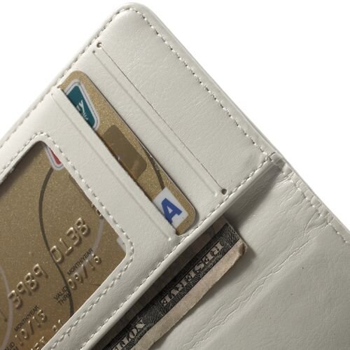 Crazy Horse crazy horse stand lederen kaarthouder wit voor ip Crazy Horse crazy horse stand lederen kaarthouder wit voor ip